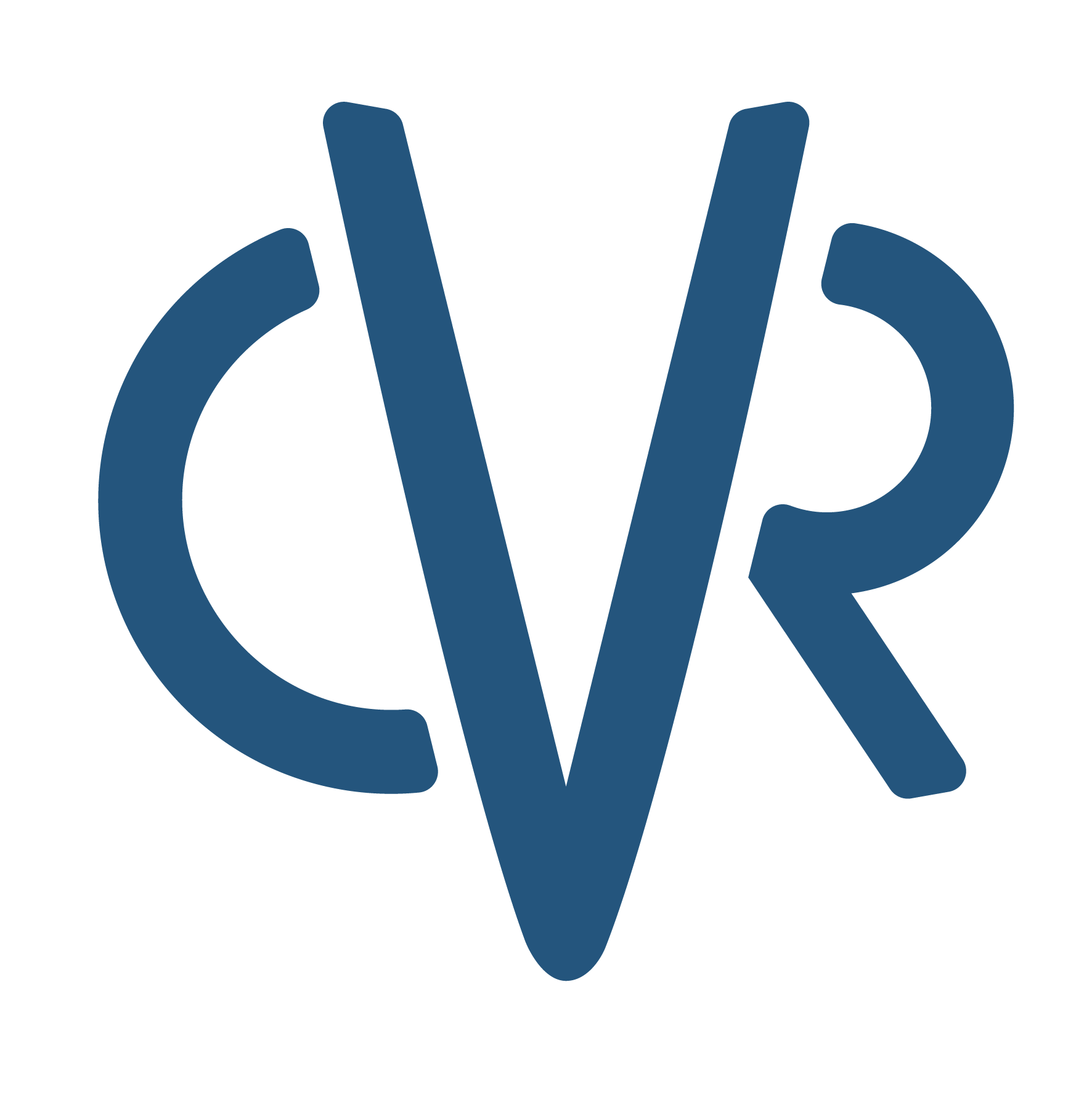 logo CVR blue