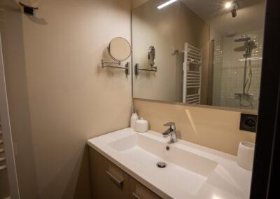 salle de bain chalet Meribel