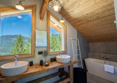 salle de bain chalet chebi