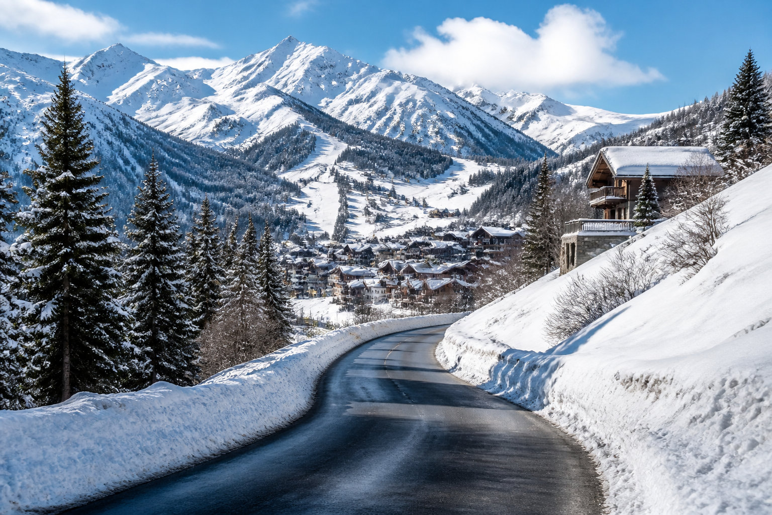Logistique et accessibilité des stations de la Tarentaise