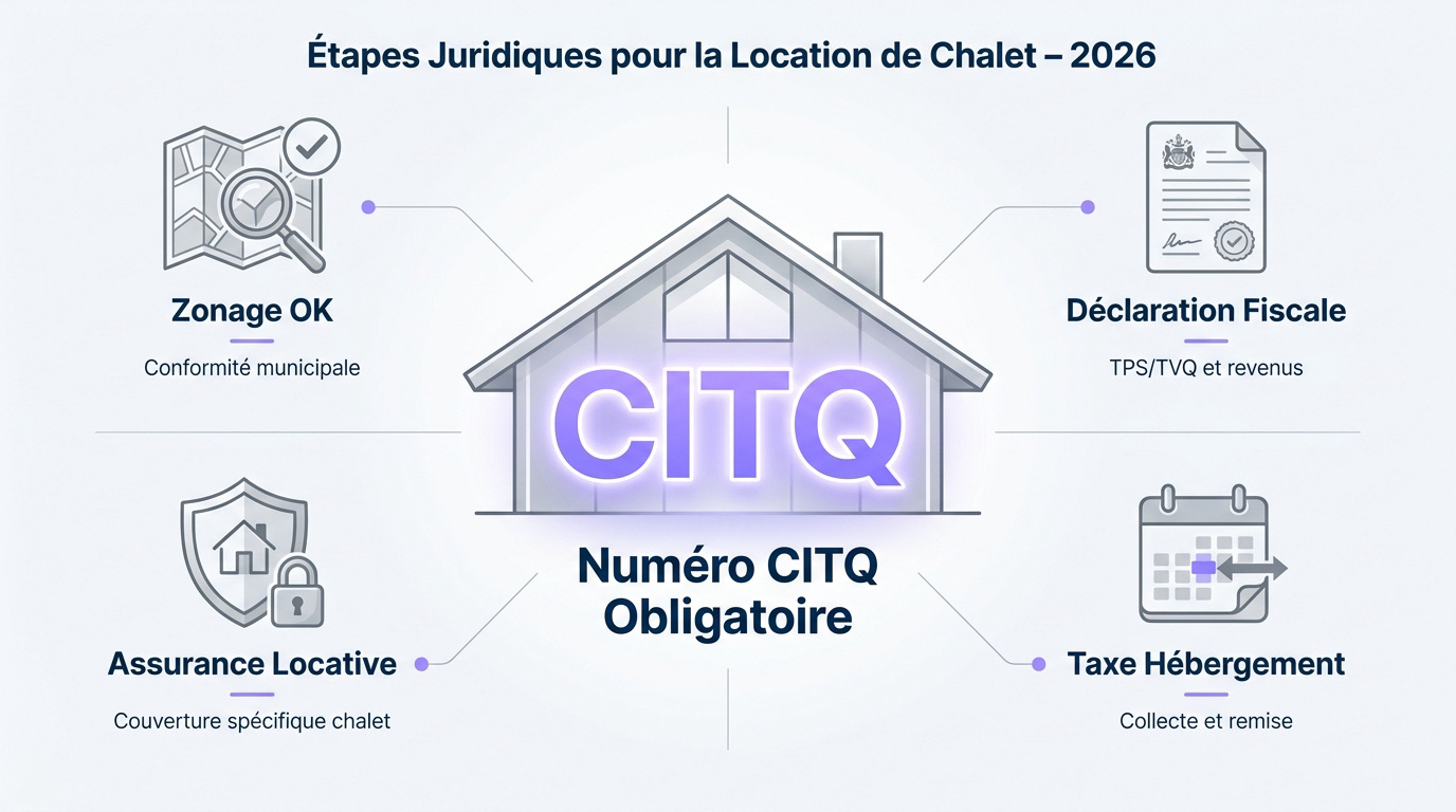 Formalités juridiques et administratives pour la location de chalet en 2026