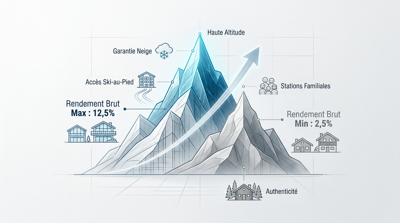Polarisation du marché immobilier en montagne 2026