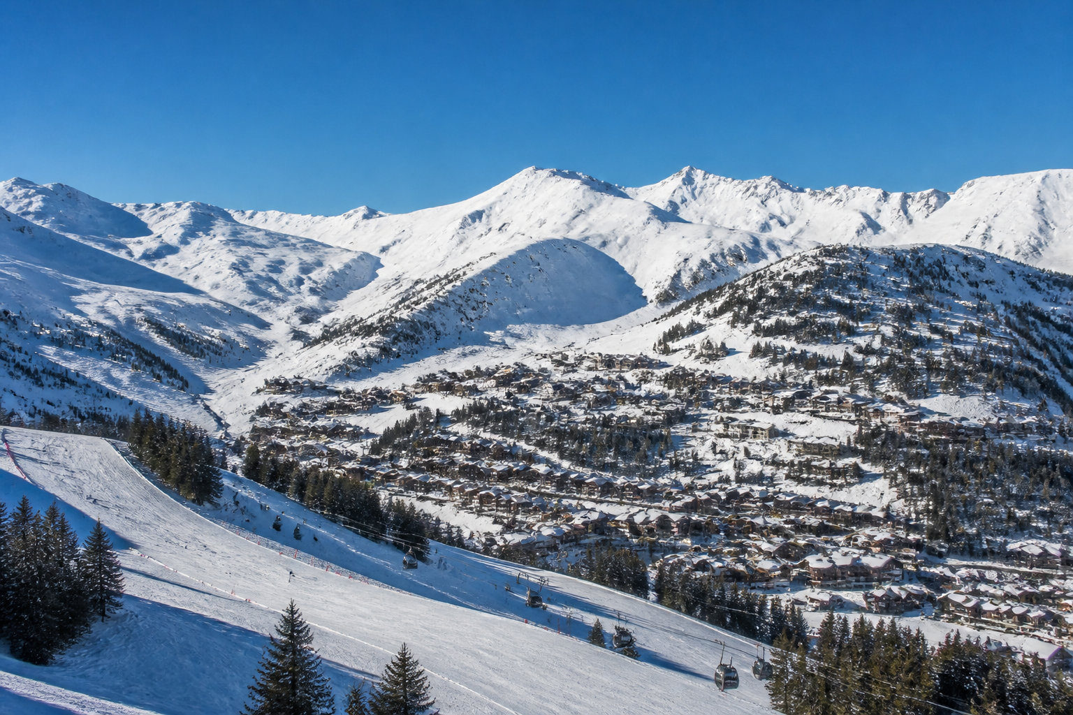 Méribel et les 3 Vallées : un marché de prestige