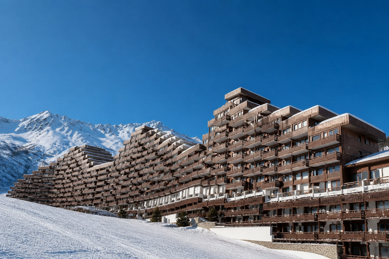 La Plagne : la puissance d'un flux touristique familial