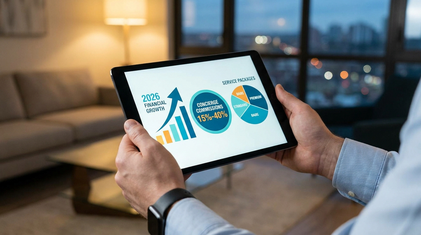 Tarif conciergerie 2026 - Guide des prix et commissions